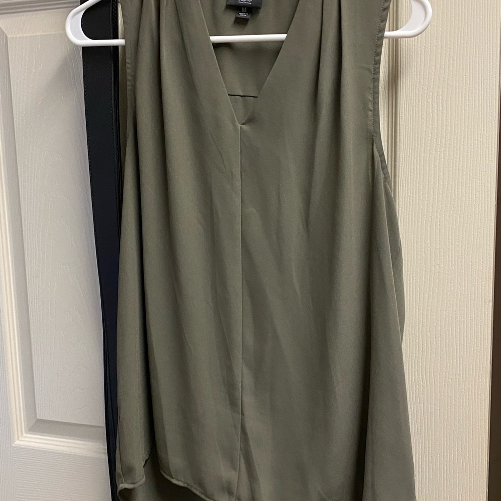 Mossimo green tank top